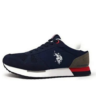 Immagine prodotto di Scarpe da uomo US Polo, modello stringato, sneakers, colore blu, per il tempo libero
