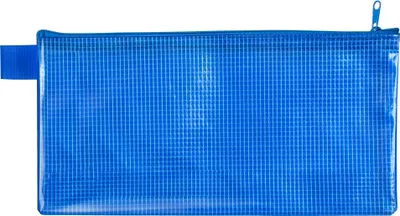 Produktbild von VELOFLEX Reißverschlussbeutel blau 0,26 mm, 1 St.