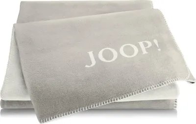 Produktbild von biederlack JOOP! Decke grau 150 x200 cm Ash-Light Doubleface Wohndecke 754240