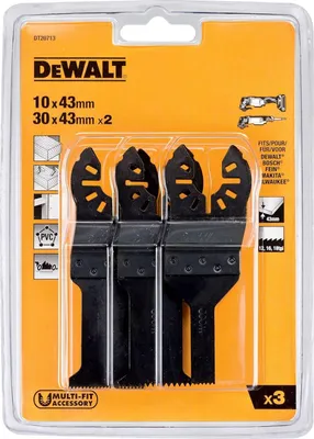 Produktbild von Multitool-Zubehörset DT20713, 3-teilig