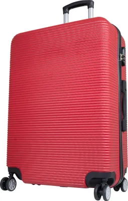 Produktbild von ABS Trolley Reisekoffer Malaga 76cm 99 Liter groß rot