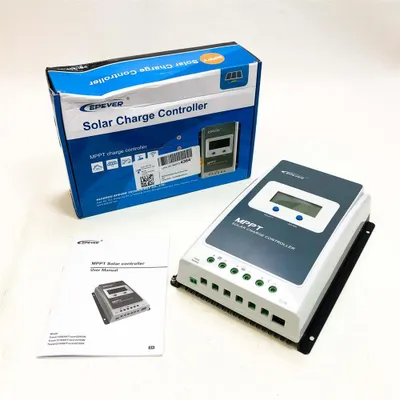 Imagen del producto de Controlador solar MPPT EPEVER Tracer A Serie, 10A, con detección automática de voltaje del sistema (12V/24V DC) (40A)