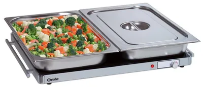 Produktbild von BARTSCHER Warmhalteplatte für 2/1 GN