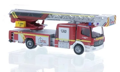 Produktbild von Rietze 71652 - 1/87 Magirus DLK Atego ´19 Staatl. Feuerwehrschule Würzburg - Neu