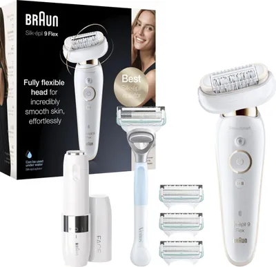 Produktbild von Braun Silk-épil 9 Flex 9-004, Epilierer, weiß