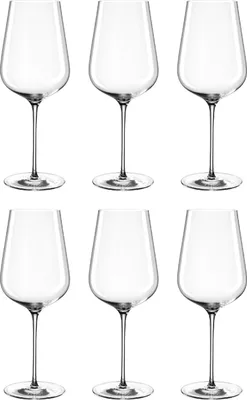 Produktbild von LEONARDO 066411 Brunelli Rotweinglas 740 ml, Teqton Glas, klar (6 Stück)