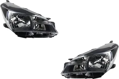 Obrázok produktu pre Johns, halogénové svetlomety vhodné pre Toyota Yaris XP13 14-17 H4 Set ľavý pravý