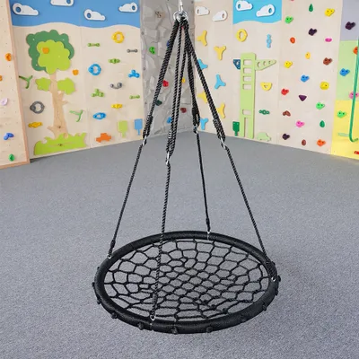 Produktbild von WYCTIN Nestschaukel 100 cm Schaukel Rundschaukel Tellerschaukel Netzschaukel 200KG