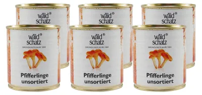 Produktbild von Waldschatz Pfifferlinge (12 x 290g)