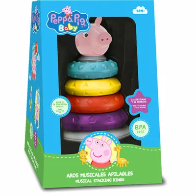 Immagine prodotto di Astley Baker Davies - Premium zestaw kolorowych kółek Peppa Pig do zabawy i dekoracji