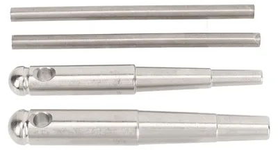 Produktbild von 2PCS Trompete Windeisen mit Griff Metall Wartung Tool Kit für Posaune Französisch Horn Blasinstrument Reparatur