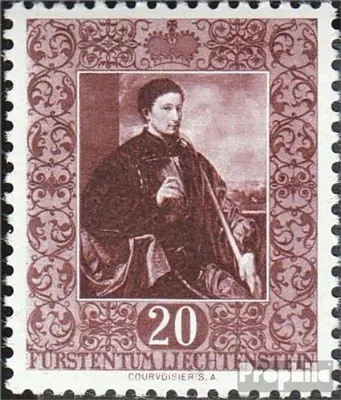 Produktbild von Briefmarken Liechtenstein 1952 Mi 306 postfrisch Gemälde