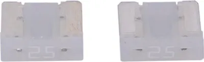 Image de Dresselhaus Mini fusible 25A/ 2 pcs. Low Profile/ Blanc