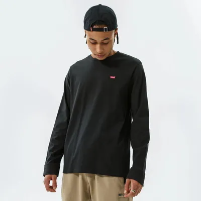 Obrázek produktu pro Tričko Levis, pánské, model 72848 0009. Tričko H&M, dlouhý rukáv, černé barvy