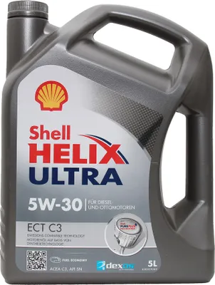 Produktbild von SHELL Helix Ultra ECT C3 für 5W-30 5 Liter Motoröl Motorenöl Longlife-04 DEXOS 2 229.31 229.51 MS-11106 Öl