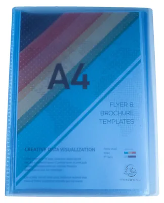 Produktbild von Exacompta 25x Sichtmappe PP 500µ + 10 Hüllen , A4, sortiert, 85169E