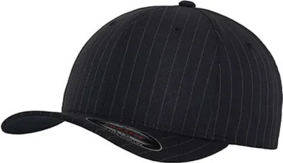 Produktbild von FLEXFIT 6195P | Pinstripe Cap / Kappe / Mütze / Hut - Farbe: Navy/White - Größe: L/XL