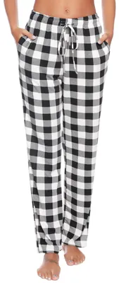 Produktbild von Damen-Pyjama-Hose mit Karomuster zum Schlafen