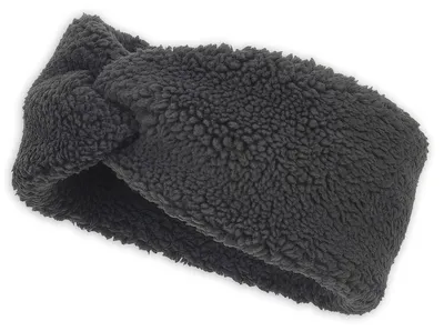 Produktbild von styleBREAKER Damen Stirnband Teddyfleece Optik mit Twist Knoten | Weiches Winter Haarband elastisch | Warmes Kopfband Ohrenwärmer 56-59 cm