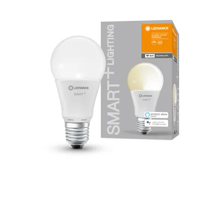 Obrázok produktu pre LEDVANCE 00217480, Inteligentná žiarovka, Wi-Fi, Nerezová oceľ, Biela, E27, V tvare písmena A, 2700 K