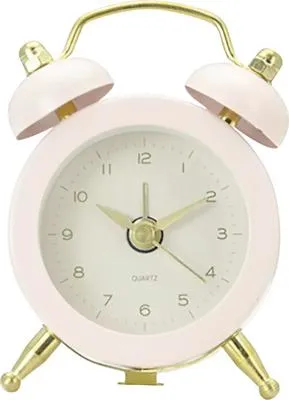 Produktbild von Technoline Modell GS, Quarzwecker, Rund, Pink, Gold, Analog, 54 mm, 76 mm
