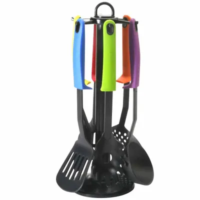 Produktbild von Küchenhelfer-Set 7-teilig Küchenutensilien-Set, Küchenbesteck