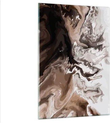 Produktbild von Bilder auf glas - Einteilig - Abstraktion modern - 80x120cm - Glasbilder - Wandbilder - Bilder - zum Aufhängen bereit - Wanddekoration aus Glas - Glas Bilder - Wandbild auf Glas - GPA80x120-4073