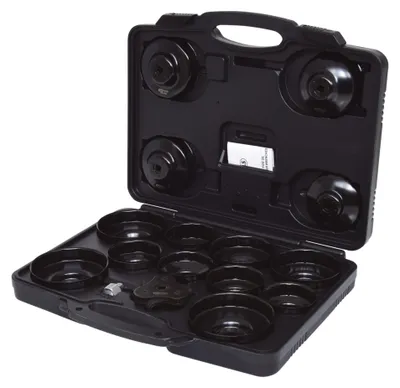 Obrázek produktu pro KS TOOLS 3/8"Ölfilterschlüssel-Satz 16-tlg. 150.9310