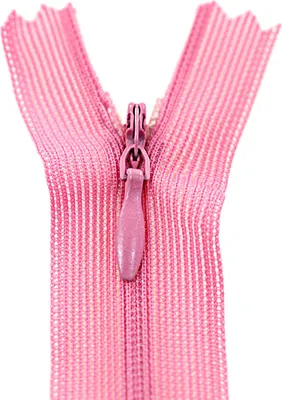 Produktbild von 1 Reißverschluss spiral verdeckt, 40cm, unteilbar, Naht verdeckt,137 holiday pink