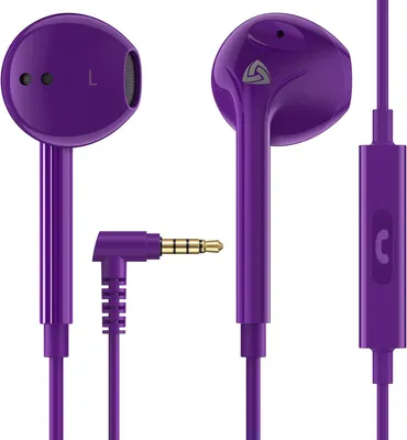 Produktbild von LUDOS Zenith In-Ear Kopfhörer mit Kabel und Mikrofon – 3,5 mm Klinke, klarer Stereosound, Bassstark, Kompatibel mit iPhone, iPad, Samsung, Laptop