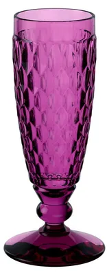Obrázok produktu pre Villeroy & Boch hodnotná sada 4 pohárov na šampanské Boston Berry krištáľové sklo fialové 1173310070
