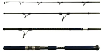 Produktbild von SHIMANO STC XR Blue Offshore Spinning, 2,42m, 7,94ft, 60-120g, 4 Teile, Reise Angelrute, Fast, 2,42 m, STCXRBO711MH