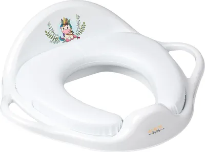 Produktbild von TEGA BABY Reduktion für Toilette weiches Einhorn, weiß