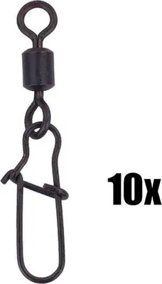 Produktbild von Zeck Fishing Swivel und Duolock Snap 25 kg #1