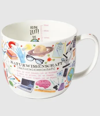 Produktbild von Kaffeebecher Naturwissenschaft, 700 ml, Kaffeetasse Tassen Teetassen Kaffeepott Henkelbecher, Naturwissenschaften