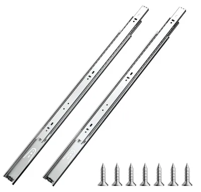 Immagine prodotto di VEVOR Guide per cassetti 55 cm robuste guide laterali per cassettiere, guide per cassetti per la sostituzione fai da te