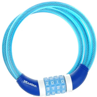 Zdjęcie produktu dla Master Lock 8231EURDPRO stalowa linka szyfrowa do roweru - 1,2 m