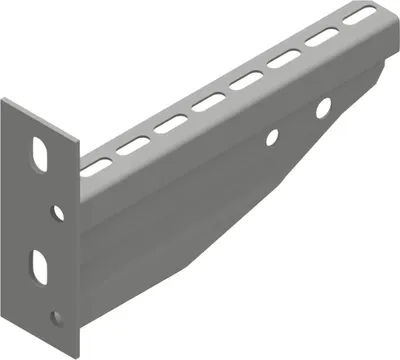 Produktbild von Vergokan Ausleger Wand/Hängestiel, B=200, 3,38 kN, tauchfeuerverzinkt und Polyester-Pulverbeschichtung, 1 Stk.