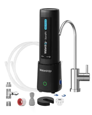 Zdjęcie produktu dla Waterdrop UL12B Podzlewozmywakowy system filtracji wody z kranem, Nie wymaga wiercenia, Łatwa instalacja, 11000 galonów