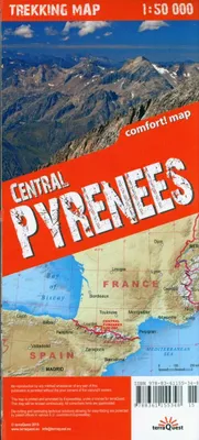 Produktbild von Pireneje Środkowe (Central Pyrenees) Trekking map 1:50 000