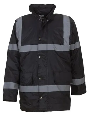 Produktbild von Yoko - Sicherheitsjacke für Herren/Damen Uni LT6092 (S) (Schwarz)