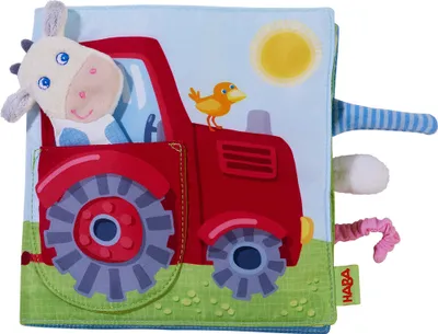 Produktbild von HABA Babywelt Babyspielbuch Stoffbuch Bauernhof 1306085001