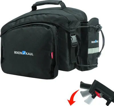 Produktbild von KLICKfix Rackpack 1 Plus Gepäckträgertasche // mit UniKlip, Ausführung:Schwarz