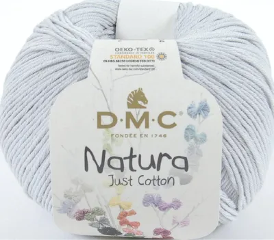 Immagine prodotto di DMC Natura Just Cotone – filato opaco e morbido in 100% cotone pettinato, 302, (colore N121)