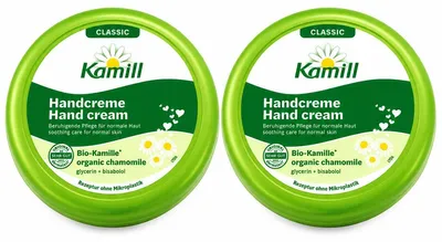 Zdjęcie produktu dla Kamill krem do rąk i paznokci z naturalnym rumiankiem 150 ml opakowanie 2 szt