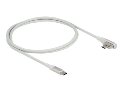 Produktbild von DELOCK Thunderbolt-Kabel3 USB-C Kabel 4K 60Hz gewinkelt 1,2m