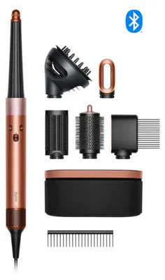 Produktbild von Dyson Airwrap ID Curly + Coily, Multistyler, Warm, Kegelförmig, Schwarz, Roségold, AC, Einfarbig