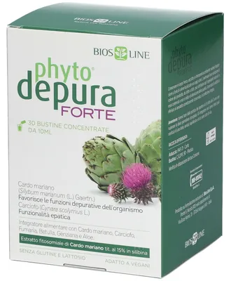 Immagine prodotto di Phytodepura Forte 30 Bustine Concentrate Da 10 Ml