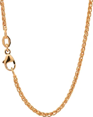 Produktbild von Goldkette Zopfkette Halskette Breite 1,1 mm 50 cm 750 - 18 Karat Gold