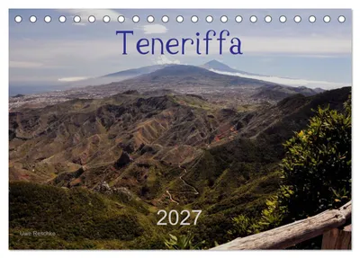 Produktbild von Teneriffa 2027 (Tischkalender 2027 DIN A5 quer), CALVENDO Monatskalender